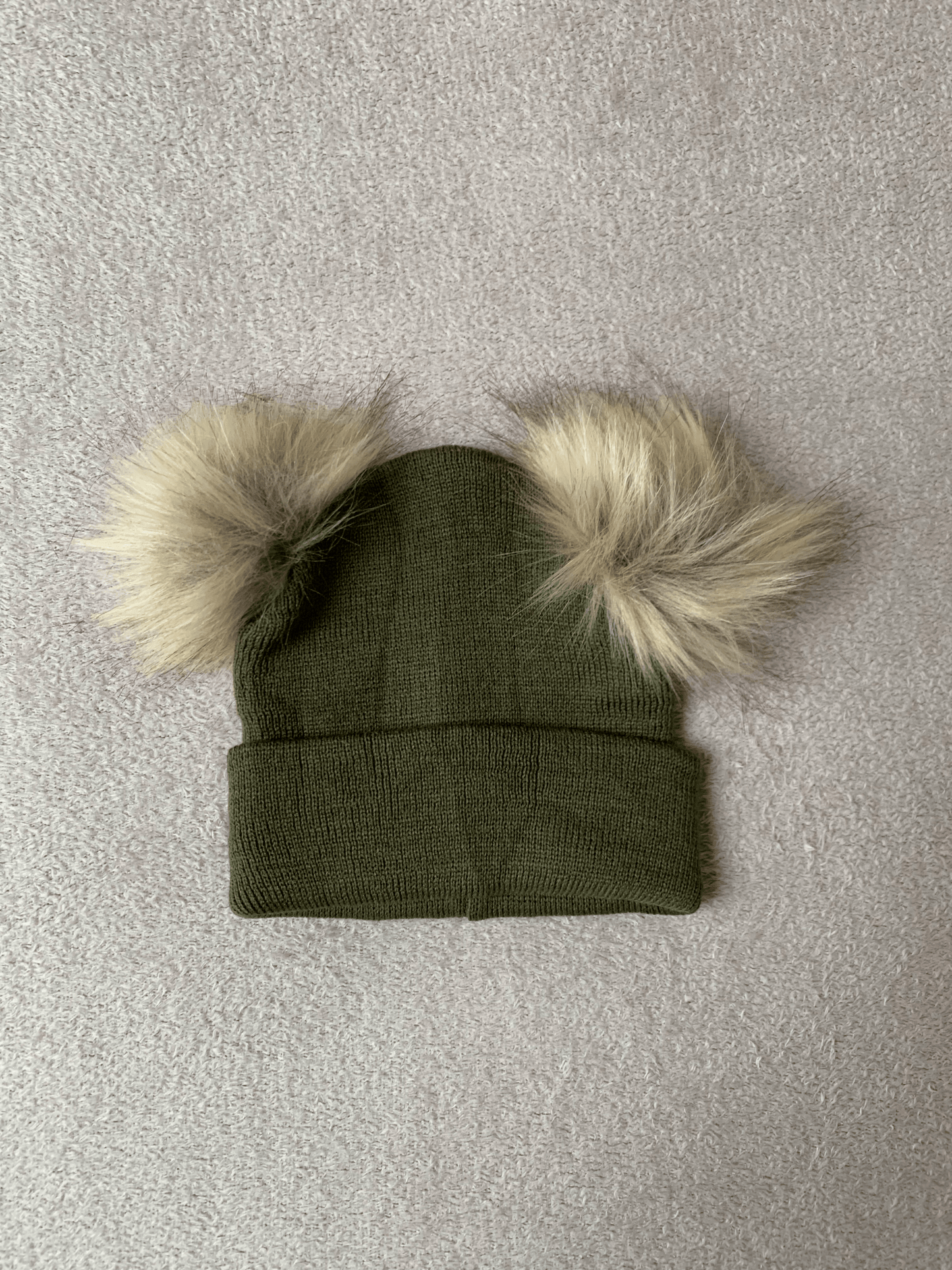 Himmelberg Baby - Pom Pom Baby/Kid's Beanie Hat, Newborn to 8 Years, Unisex: 0 - 6 Months / Grey