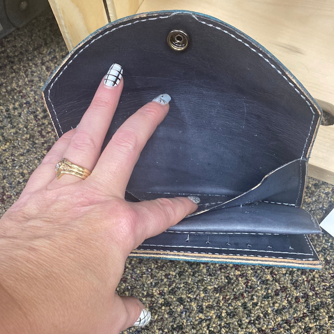 Teal ladies Wallet