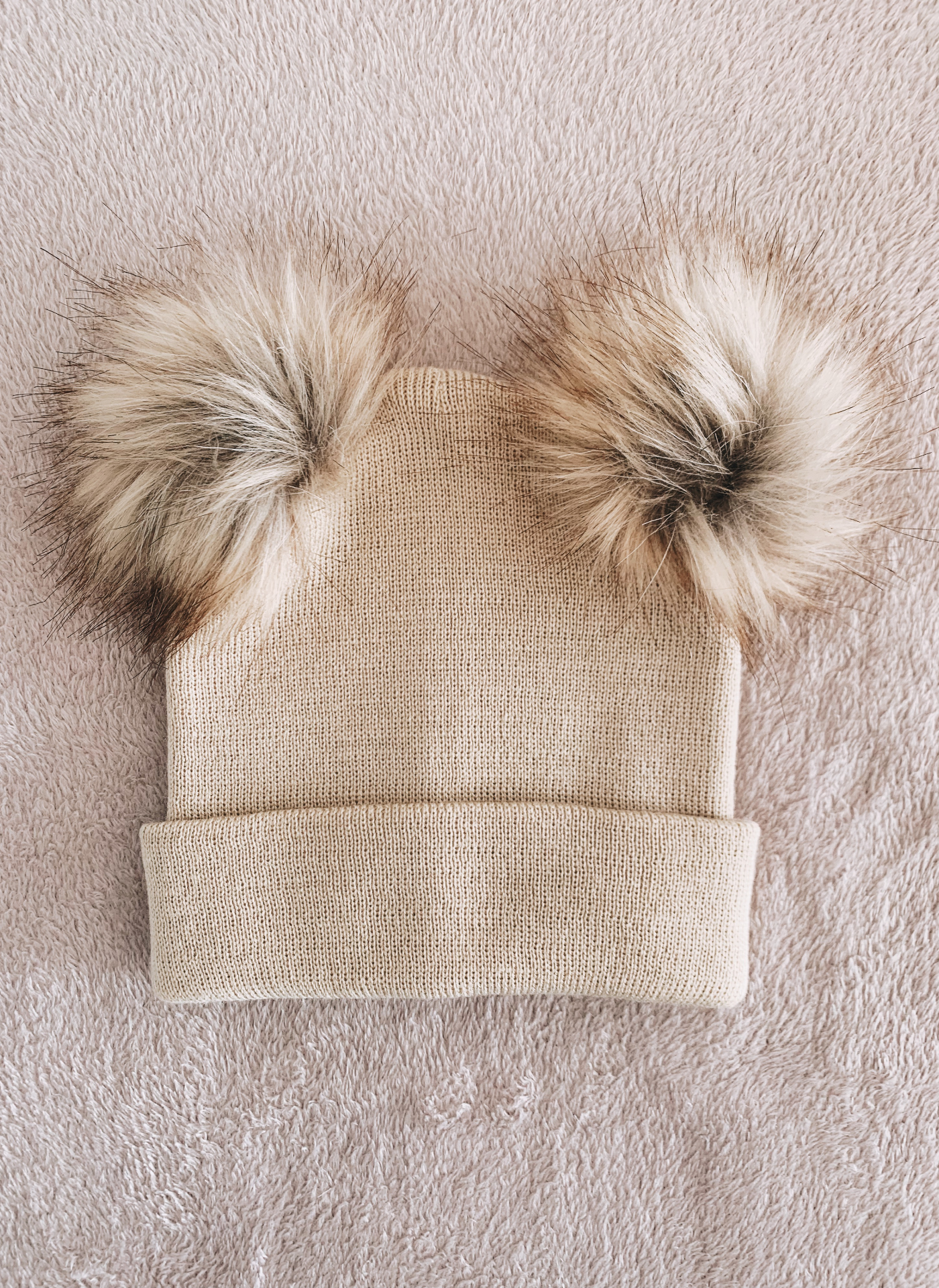 Himmelberg Baby - Pom Pom Baby/Kid's Beanie Hat, Newborn to 8 Years, Unisex: 6 Months - 8 Years / Khaki Green