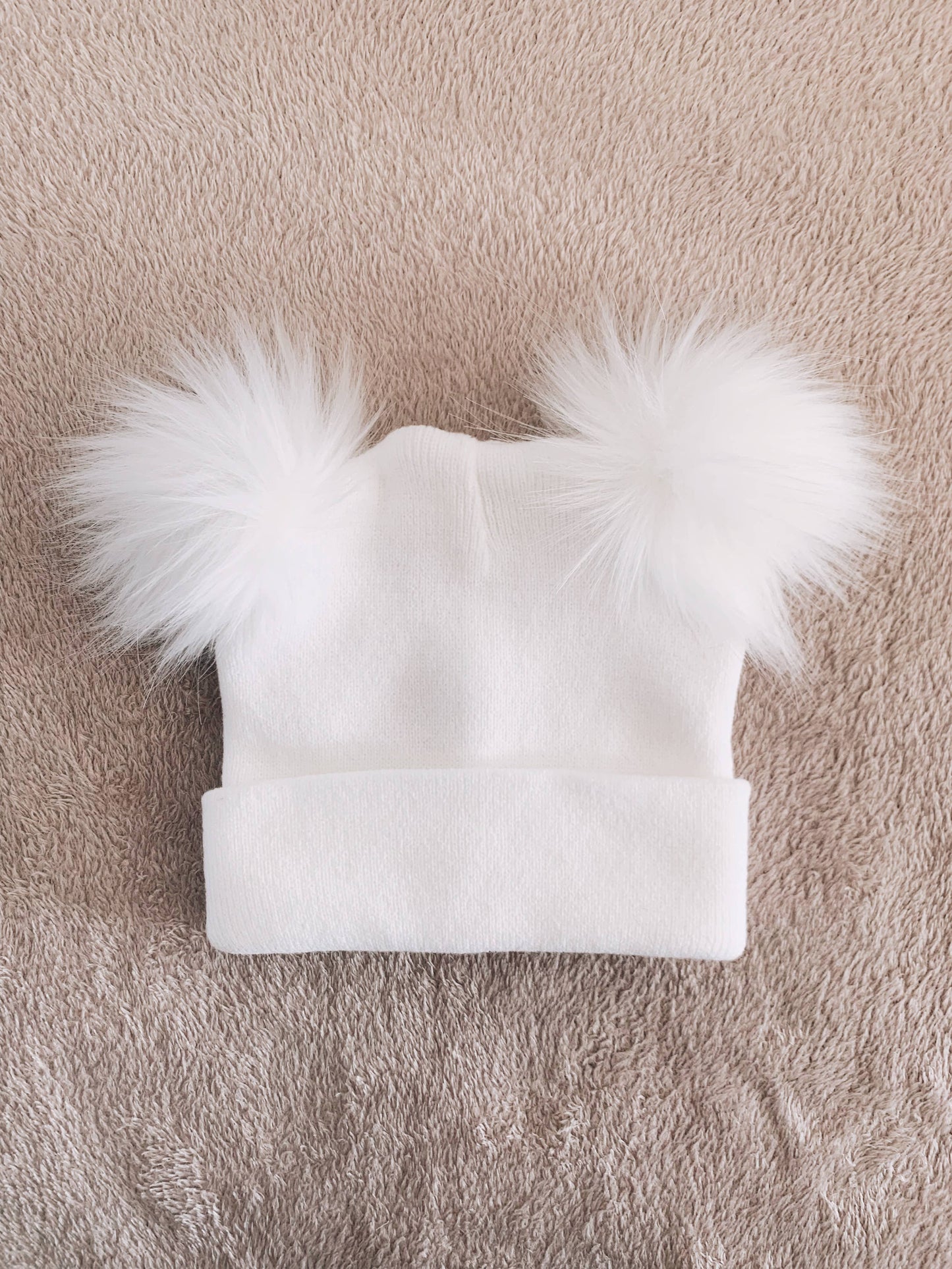 Himmelberg Baby - Pom Pom Baby/Kid's Beanie Hat, Newborn to 8 Years, Unisex: 6 Months - 8 Years / Khaki Green