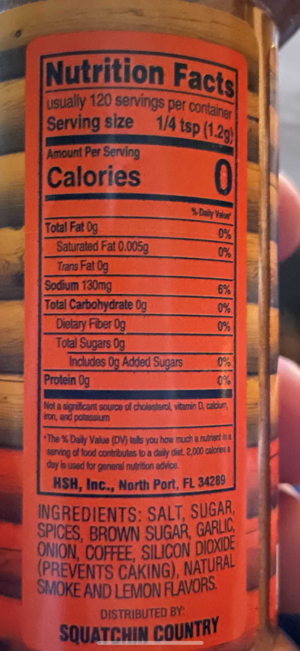 Squatchin’ Country - Delirious Squatch Sweet Heat gourmet seasoning