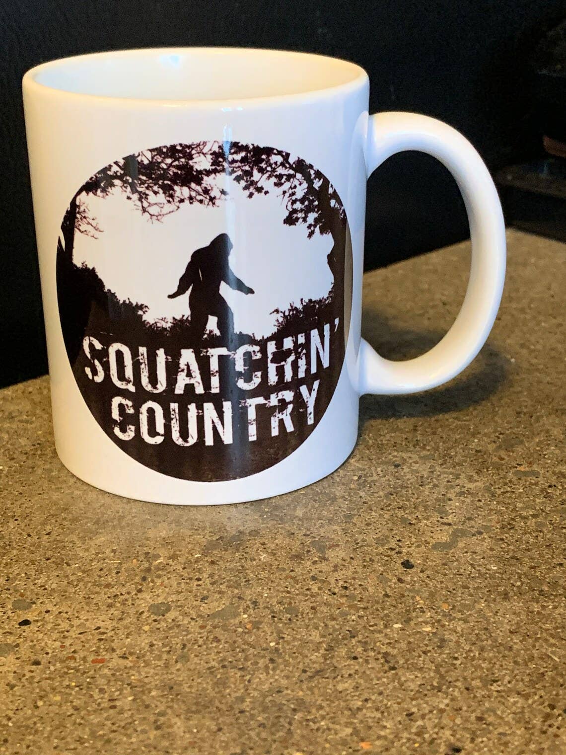 Squatchin' Country mug Back Country Trading Post
