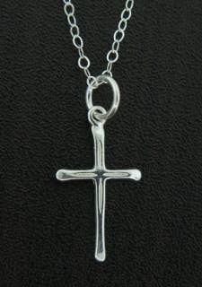 Sosie Designs - Silver Cross Necklace