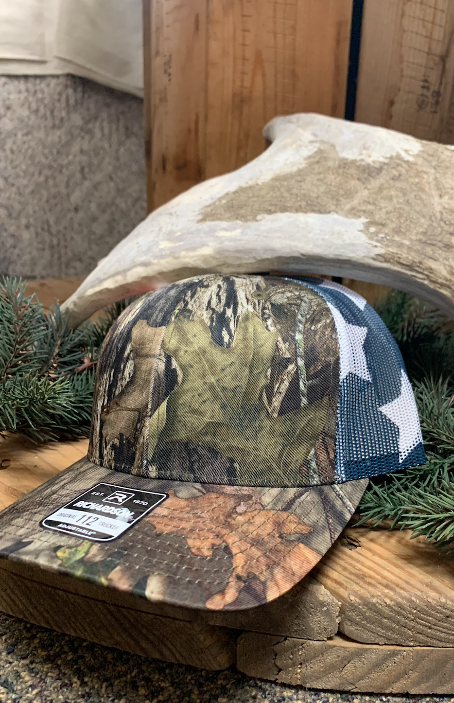 Richardson Camo Trucker Hat Mesh Back Back Country Trading Post