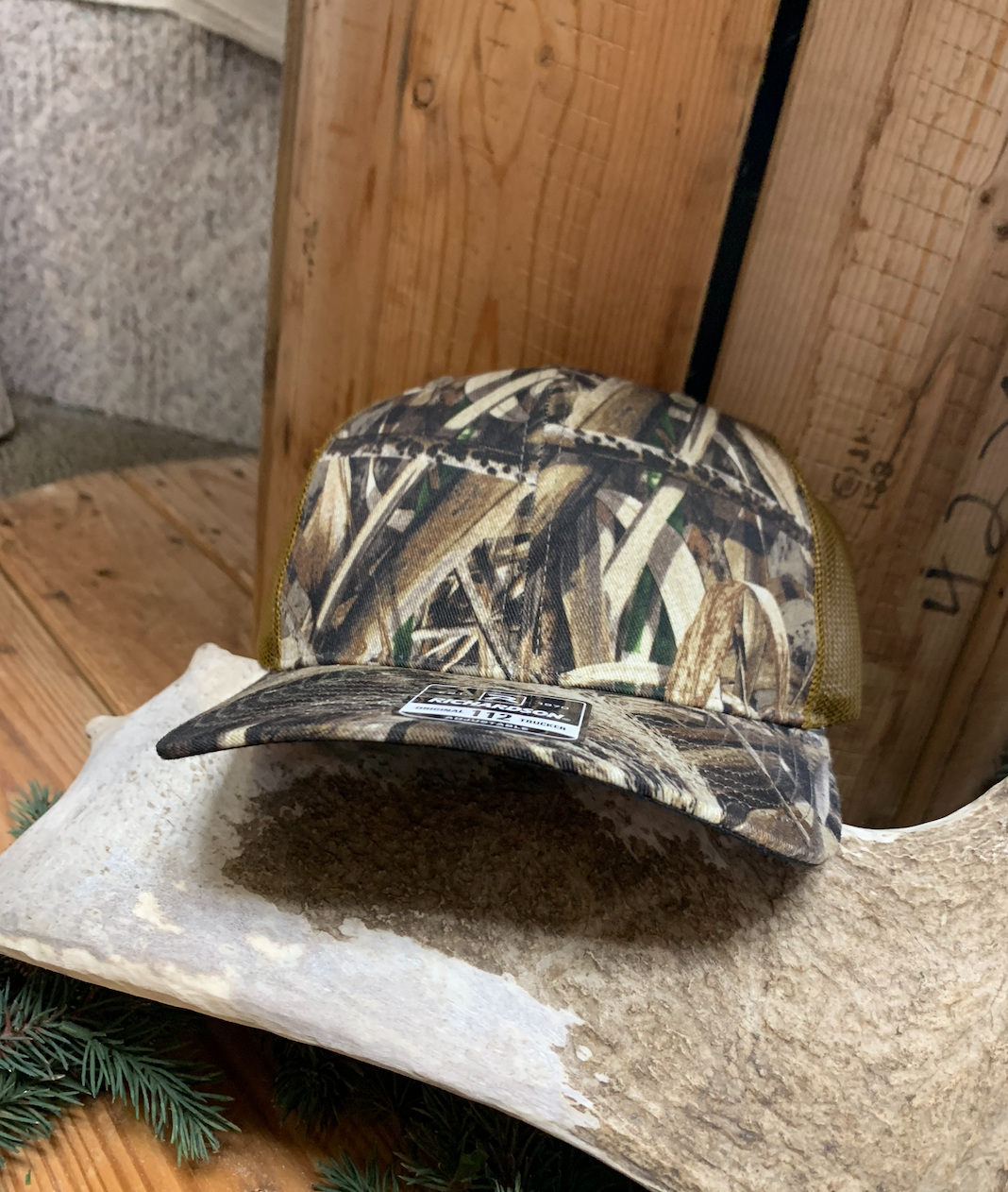 Richardson Camo Trucker Hat Mesh Back Back Country Trading Post