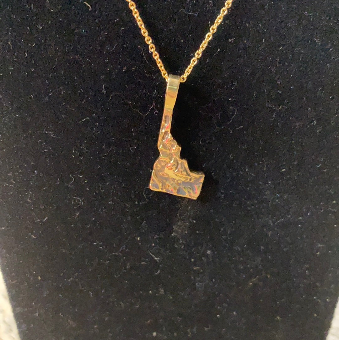 14 KYG Idaho Pendant on chain Back Country Trading Post