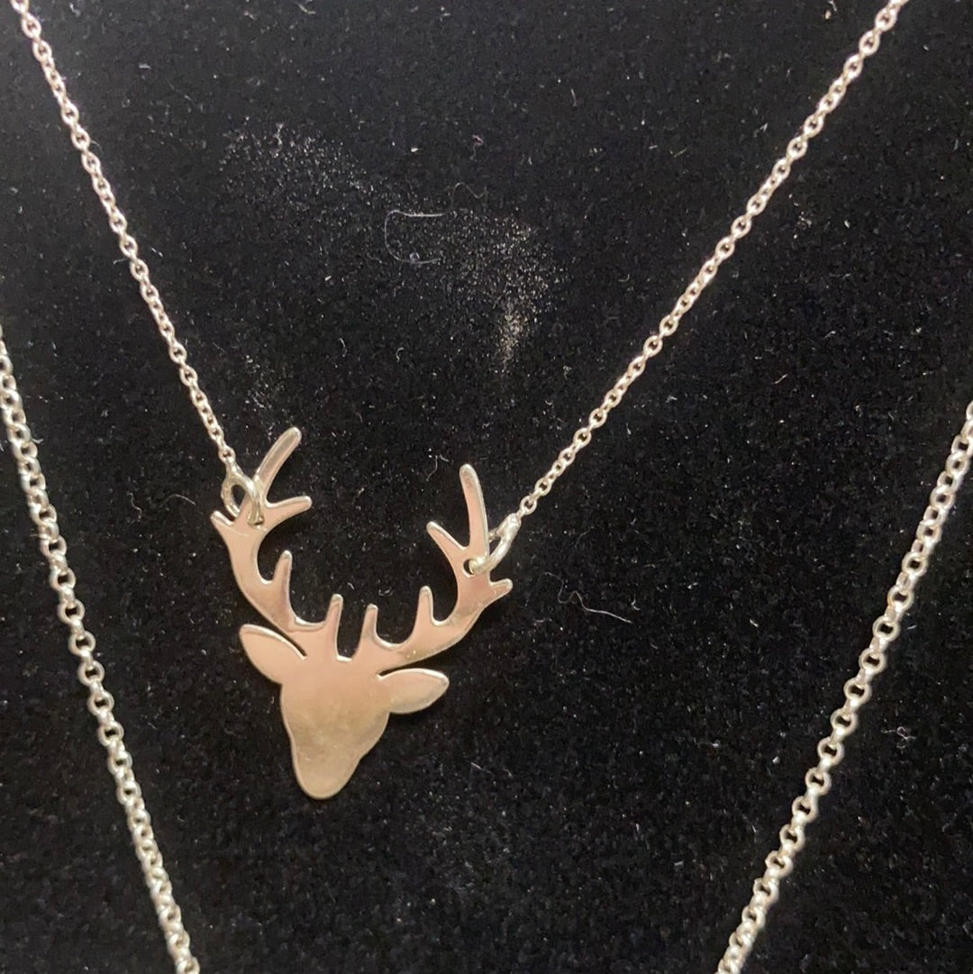 Sterling Silver Buck pendant/chain Back Country Trading Post