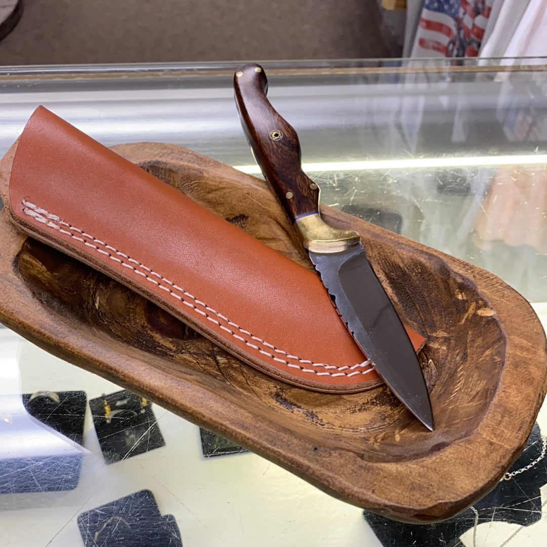 Handmade stainless steel fixed blade knife Back Country Trading Post