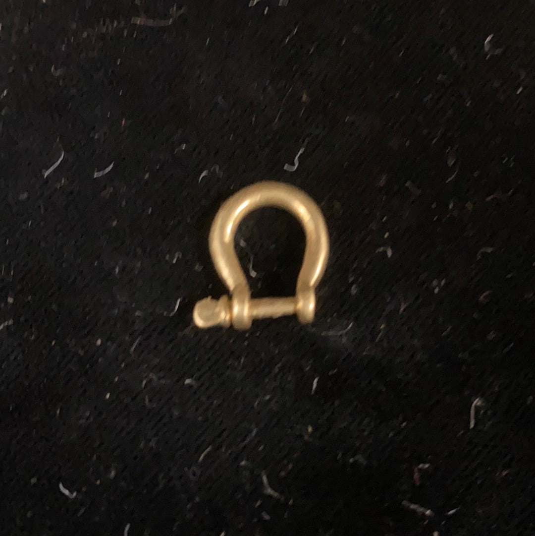 Gold Clevis Pendant  Back Country Trading Post