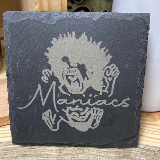 Maniac Slate Coaster